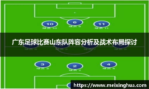 广东足球比赛山东队阵容分析及战术布局探讨